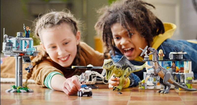 Lego Jurassic World FIgurki Dinozaurów